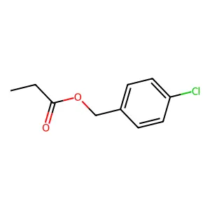 (4-Chlorophenyl)methyl propanoate structure
