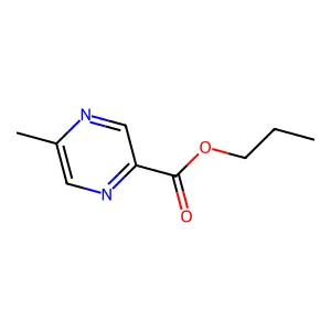 Propyl 5-methylpyrazine-2-carboxylate structure