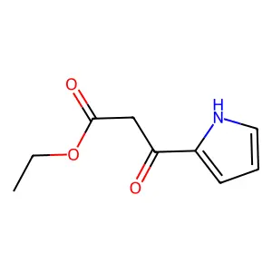 ethyl 3-oxo-3-(1H-pyrrol-2-yl)propanoate structure