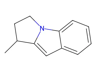 1H-Pyrrolo[1,2-a]indole, 2,3-dihydro-1-methyl- structure