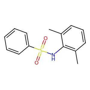 N-(2,6-二甲基苯基)苯磺酰胺 structure