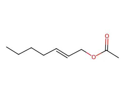 2-庚烯-1-基乙酸酯 structure