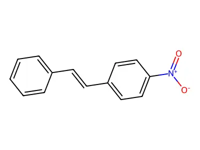 cis-4-Mononitrostilbene structure