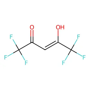 1,1,1,5,5,5-Hexafluoro-4-hydroxypent-3-en-2-one structure