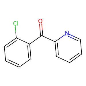 (2-Chlorophenyl)(pyridin-2-yl)methanone structure