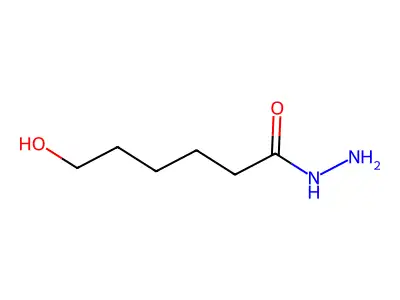 6-Hydroxyhexanohydrazide structure