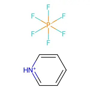 吡啶鎓六氟磷酸盐 structure