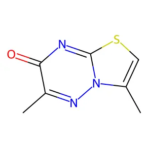 3,6-dimethyl-7H-[1,3]thiazolo[3,2-b][1,2,4]triazin-7-one structure