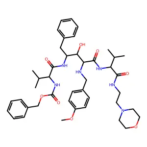 Cbz-Val-NHPhCH2-Statine deriv. structure