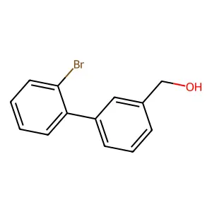 (2'-Bromo-[1,1'-biphenyl]-3-yl)methanol structure