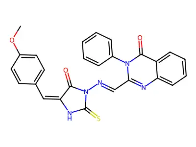 CAS 169471-16-3 - C26H19N5O3S structure