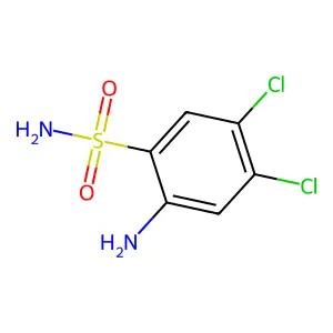 Benzenesulfonamide, 2-amino-4,5-dichloro- structure