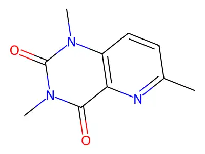 1,3,6-Trimethylpyrido[3,2-d]pyrimidine-2,4(1H,3H)-dione structure