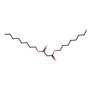 1,3-二辛基丙二酸酯 structure