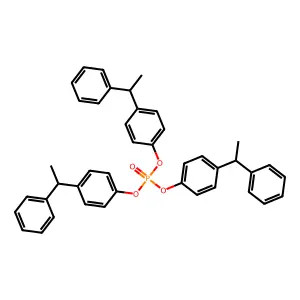 三[4-(1-苯乙基)苯基]磷酸酯 structure