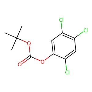 叔丁基-2,4,5-三氯苯基碳酸酯 structure