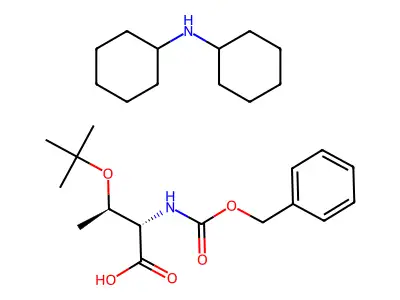 2-(Benzyloxycarbonylamino)-3-tert-butoxy-butanoic acid structure