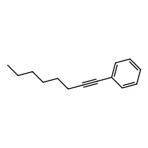 1-Phenyl-1-octyne structure