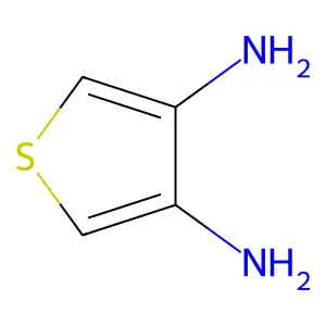 Thiophene-3,4-diamine structure