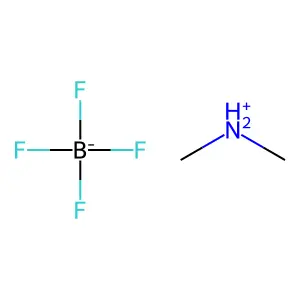 Dimethylammonium tetrafluoroborate structure