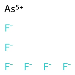 六氟砷酸盐 structure