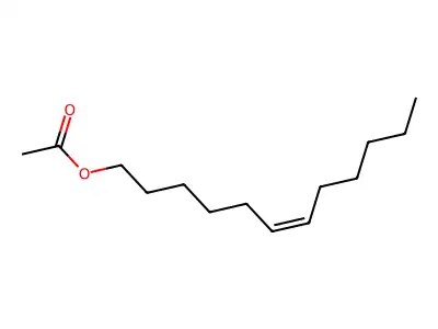 cis-6-Dodecenyl acetate structure