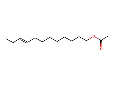 (E)-9-Dodecenyl acetate structure