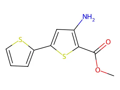 Methyl 3-amino-5-phenylthiophene-2-carboxylate structure