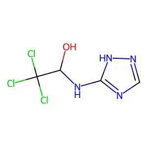 2,2,2-Trichloro-1-(S-triazol-3-ylamino)ethanol structure