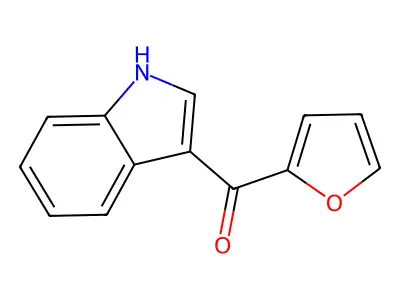 furan-2-yl(1H-indol-3-yl)methanone structure