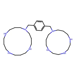 Bis(tetraazacyclotetradecane) deriv. structure