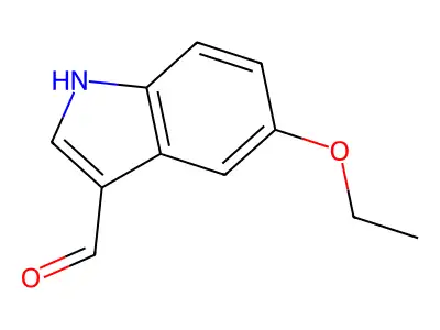 5-Ethoxy-1H-indole-3-carbaldehyde structure