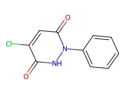 4-Chloro-1,2-dihydro-1-phenylpyridazine-3,6-dione structure