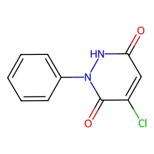 5-Chloro-1-phenyl-1,2-dihydro-3,6-pyridazinedione structure