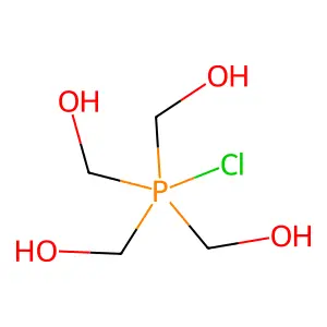 Tetrakis(hydroxymethyl)phosphorus chloride structure