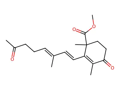 Methyl trisporate B structure