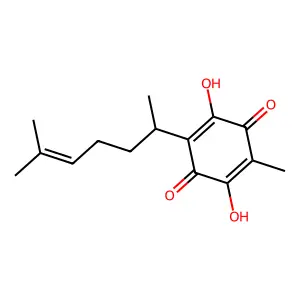 Hydroxyperezone structure