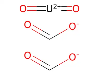 甲酸铀酰 structure