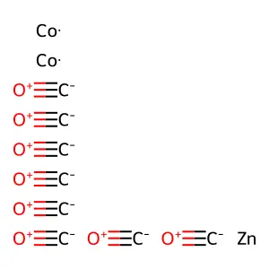 Cobalt, octacarbonyl(zinc)di-, (2Co-Zn) structure