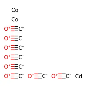 Cobalt, (cadmium)octacarbonyldi-, (2Co-Cd) structure