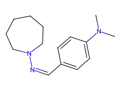 4-{[(Azepan-1-yl)imino]methyl}-N,N-dimethylaniline structure
