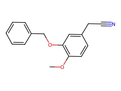 3-(Benzyloxy)-4-methoxybenzonitrile structure