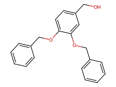 3,4-双(苄氧基)苄醇 structure
