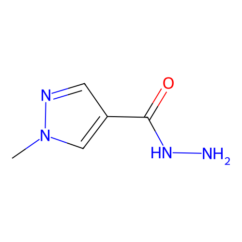 1-methyl-1H-pyrazole-4-carbohydrazide structure