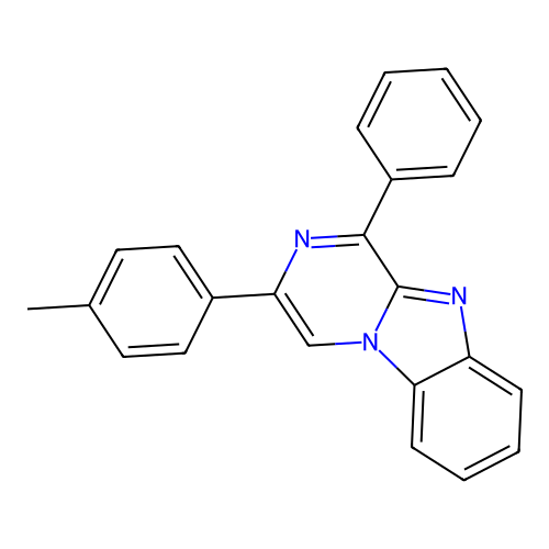 3-(4-Methylphenyl)-1-phenylpyrazino[1,2-a]benzimidazole structure