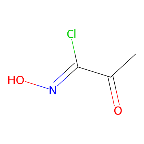 N-hydroxy-2-oxopropanimidoyl chloride structure