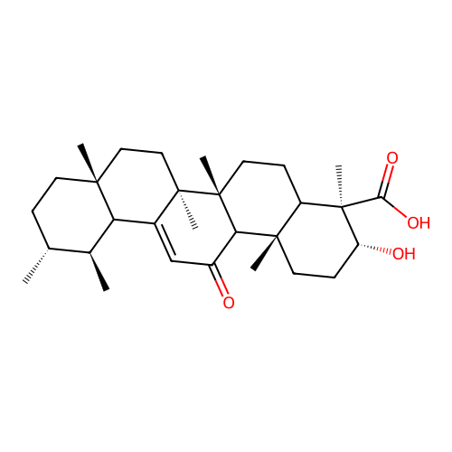 11-Keto-beta-boswellic acid structure