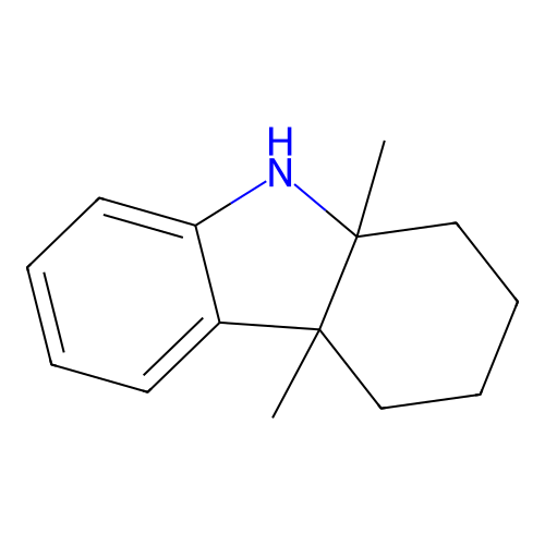 4A,9A-Dimethyl-2,3,4,4A,9,9A-hexahydro-1H-carbazole structure