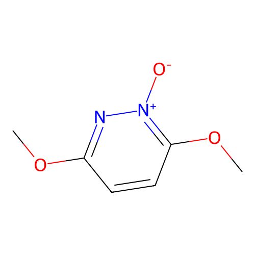 3,6-Dimethoxypyridazine 1-oxide structure