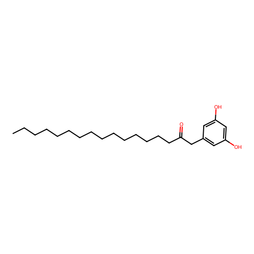 2-Heptadecanone, 1-(3,5-dihydroxyphenyl)- structure